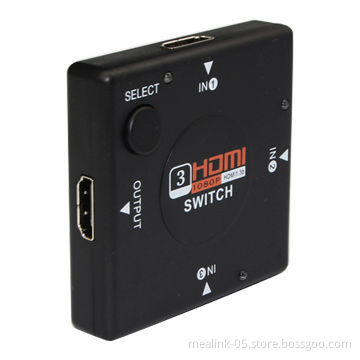 3x1 HDMI Switcher, 1080P for HDTV PS3 Xbox PC LaptopNew